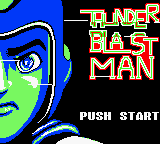 Thunder Blast Man Title Screen
